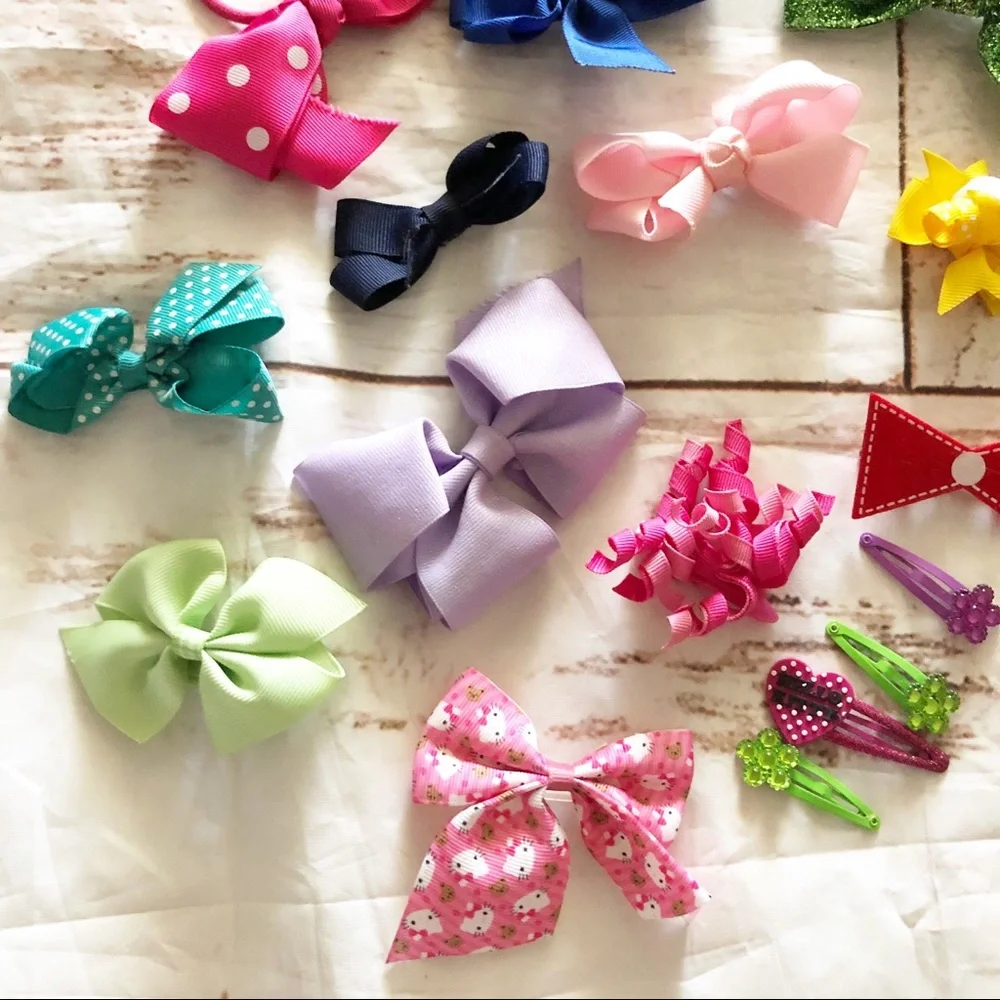 Bows and Headband Lot